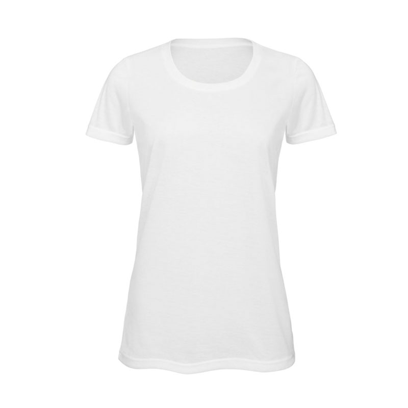 T-shirt donna a manica corta adatta per la sublimazione