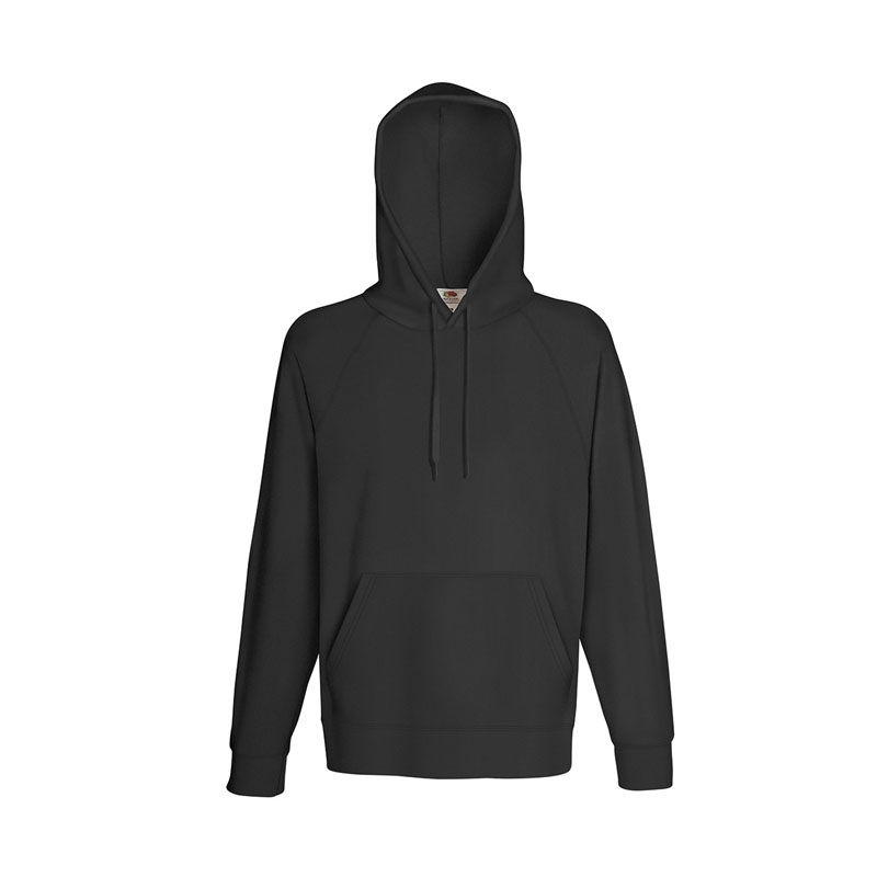 Felpa uomo sgarzata con cappuccio Lightwighht Hooded Sweat