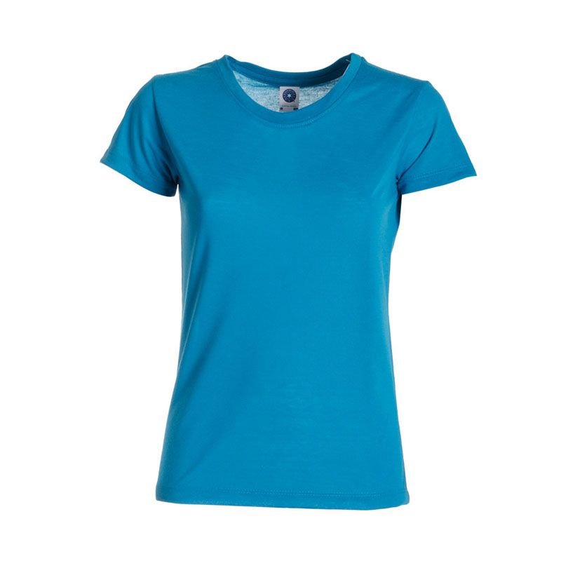 T-shirt donna a manica corta adatta per sublimazione