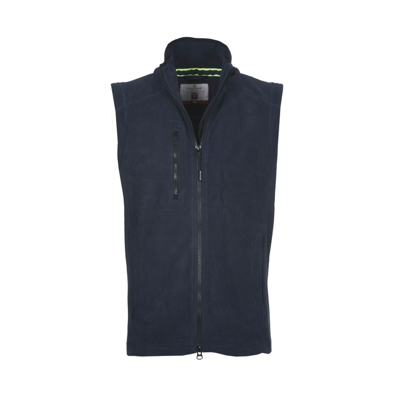 Gilet uomo in pile EASY con zip intera