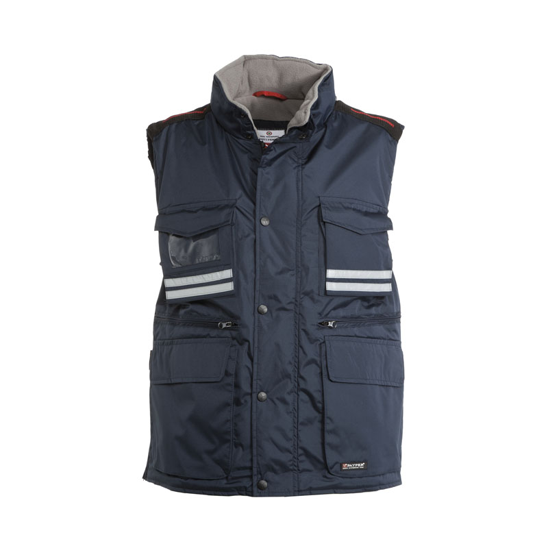 Gilet uomo FLIGHT con zip e cappuccio staccabile